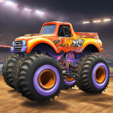 Crazy Monster Jam Truck Race Game 3D